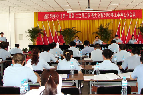 晶日科美公司召開2009年上半年工作會(huì)議 