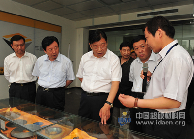 河南省副省長張廣智蒞臨柘城惠豐參觀指導(dǎo)工作
