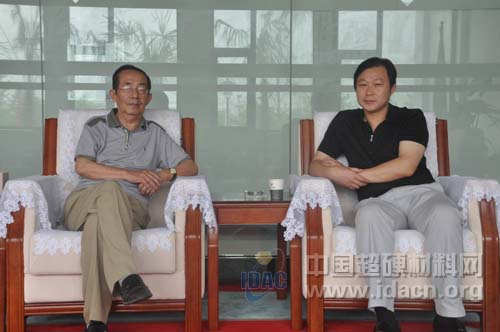 王光祖教授一行柘城走訪系列報道——走進(jìn)惠豐金剛石有限公司