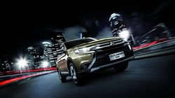 鄧祿普為廣汽三菱歐藍(lán)德提供配套輪胎