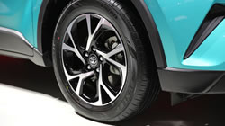 鄧祿普為豐田奕澤、C-HR提供配套輪胎