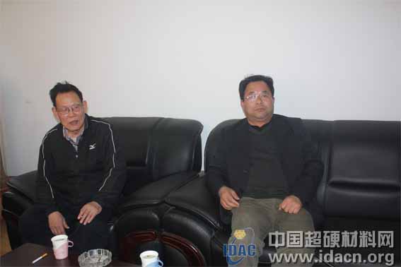 洛陽市坦誠超硬材料有限公司總經(jīng)理杜德倉到訪中國超硬材料網(wǎng)