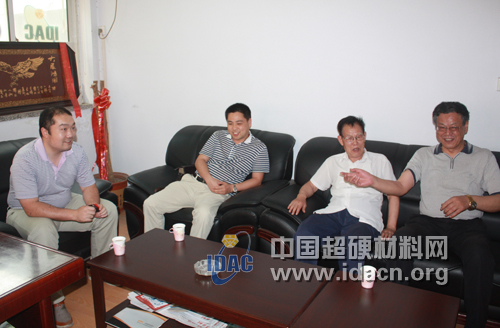 長沙興大磨料磨具公司到訪中國超硬網(wǎng)