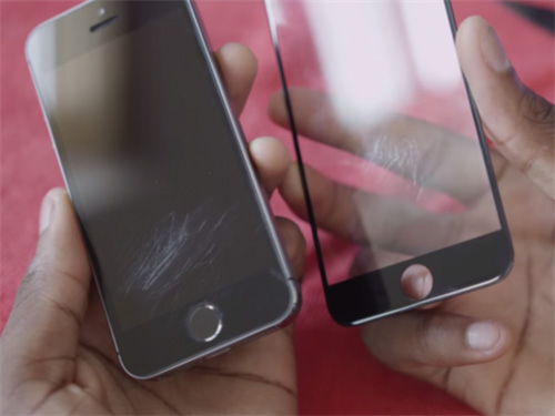 3M高強度砂紙對抗iPhone6藍寶石玻璃