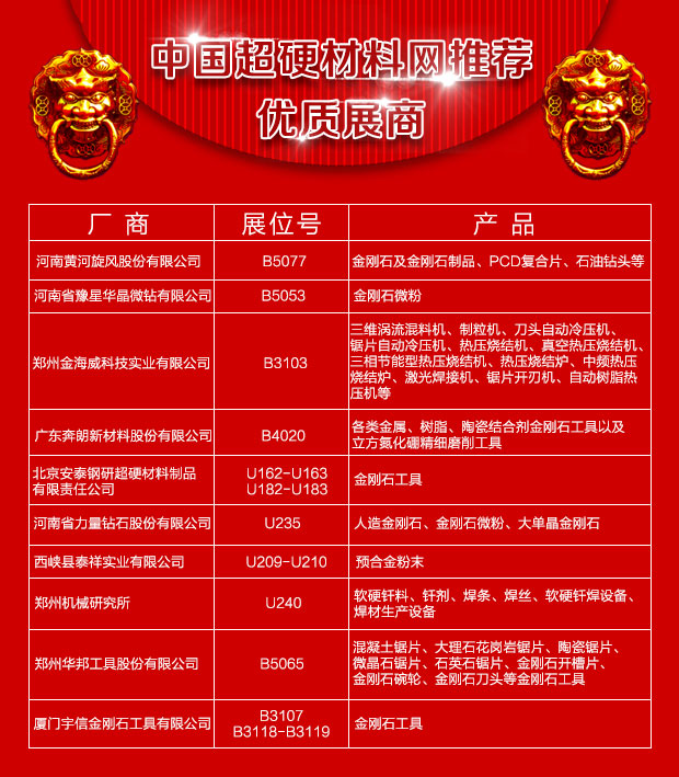 收藏貼！廈門石材展展商名錄與展位圖都在這