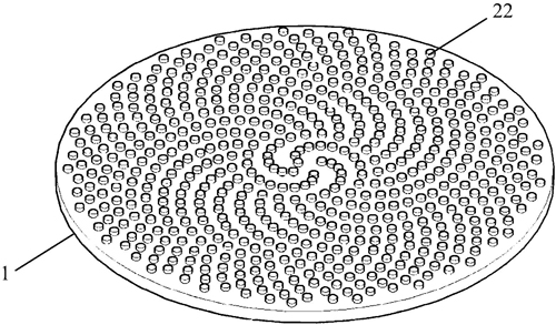 一種樹(shù)脂固結(jié)金剛石微粉葉序研磨盤(pán)及制造方法