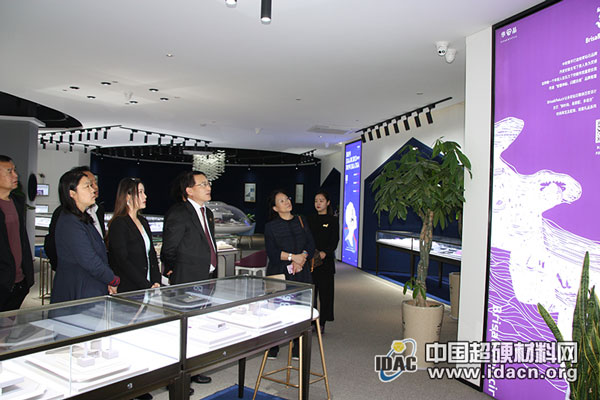 中寶協(xié)副會(huì)長兼秘書長畢立君一行蒞臨華晶公司參觀交流