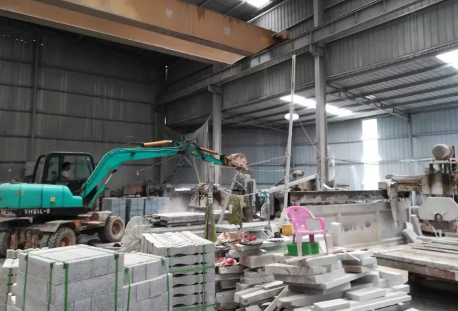 福建水頭再度整治石材加工廠