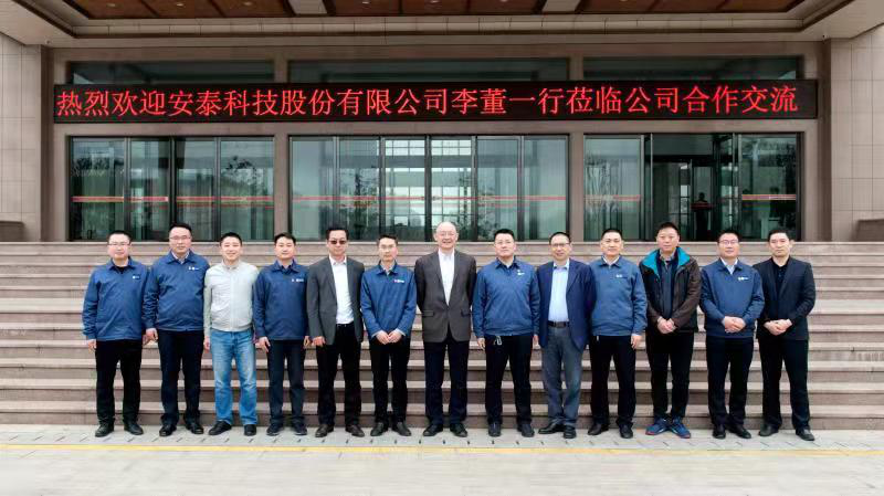 安泰科技董事長李軍風(fēng)帶隊走訪和考察超硬材料行業(yè)